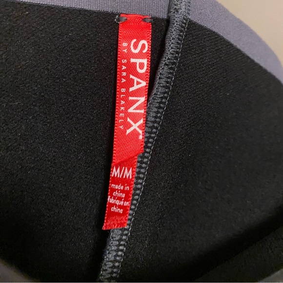 SPANX Grey Essential Shaping Leggings Size M - Picture 6 of 13